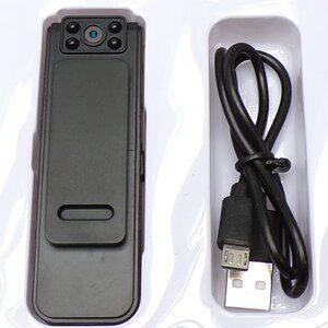 HD 1080P Noise Reduction Camera Portable Wearable Night Vision Recorder